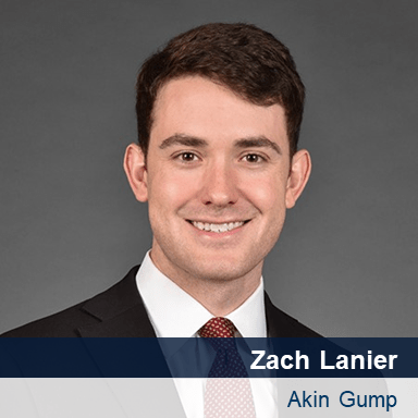 Zach Lanier - Akin Gump