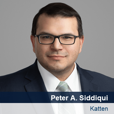 Peter A. Siddiqui - Katten