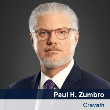 Paul h. Zumbro - Cravath