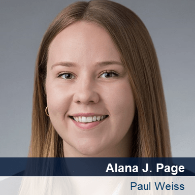 Alana J. Page - Paul Weiss