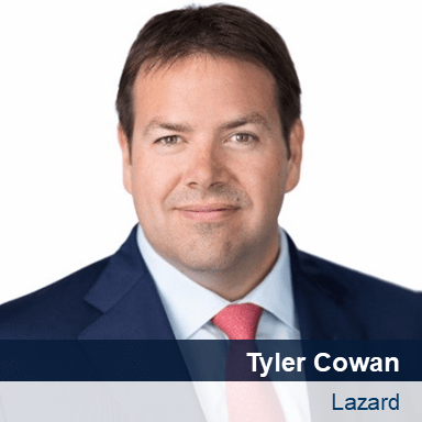 Tyler Cowan - Lazard